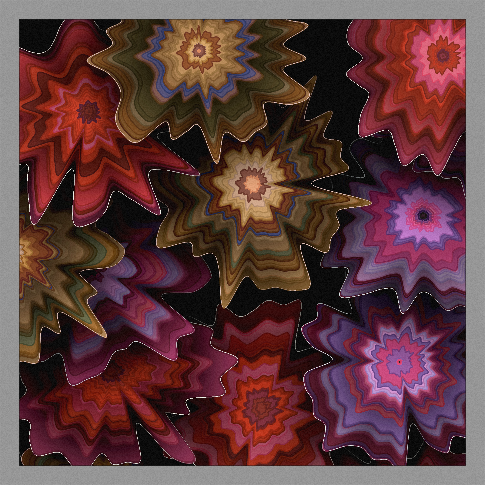 In the woods : close-up #28 static NFT preview