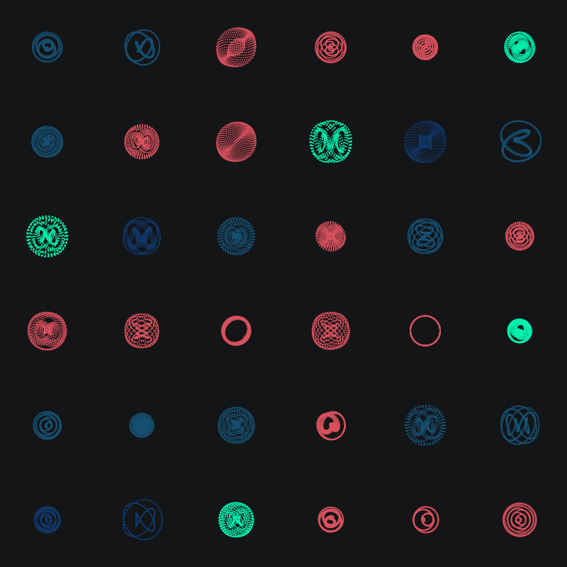 Spiro #100 static token preview