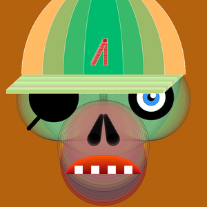 Aka's Ape #383 static NFT preview