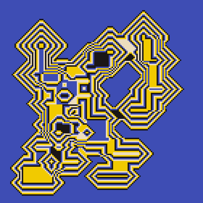 Superimposed Octagonal Pyramids #12 static token preview