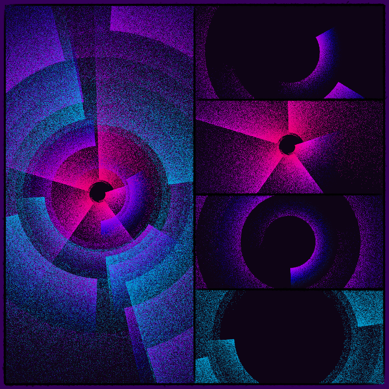 Mapped Orbits for Unbound Electrons #68 static NFT preview
