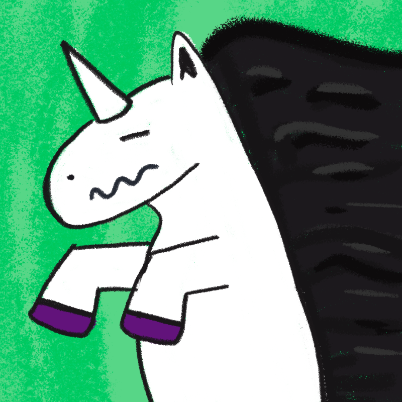 Peculiar unicornos #404 static token preview