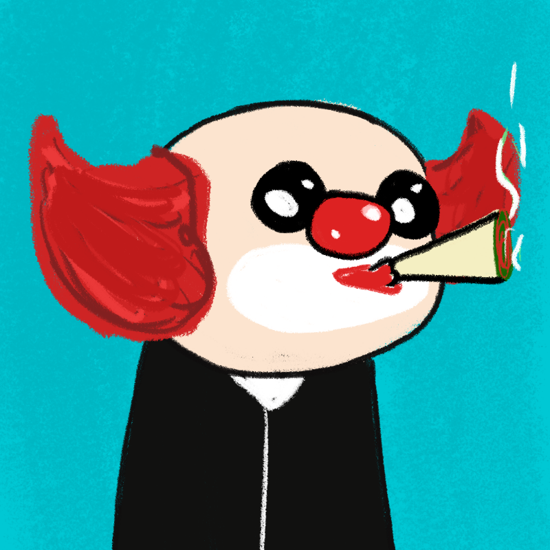 Peculiar clown #83 static token preview
