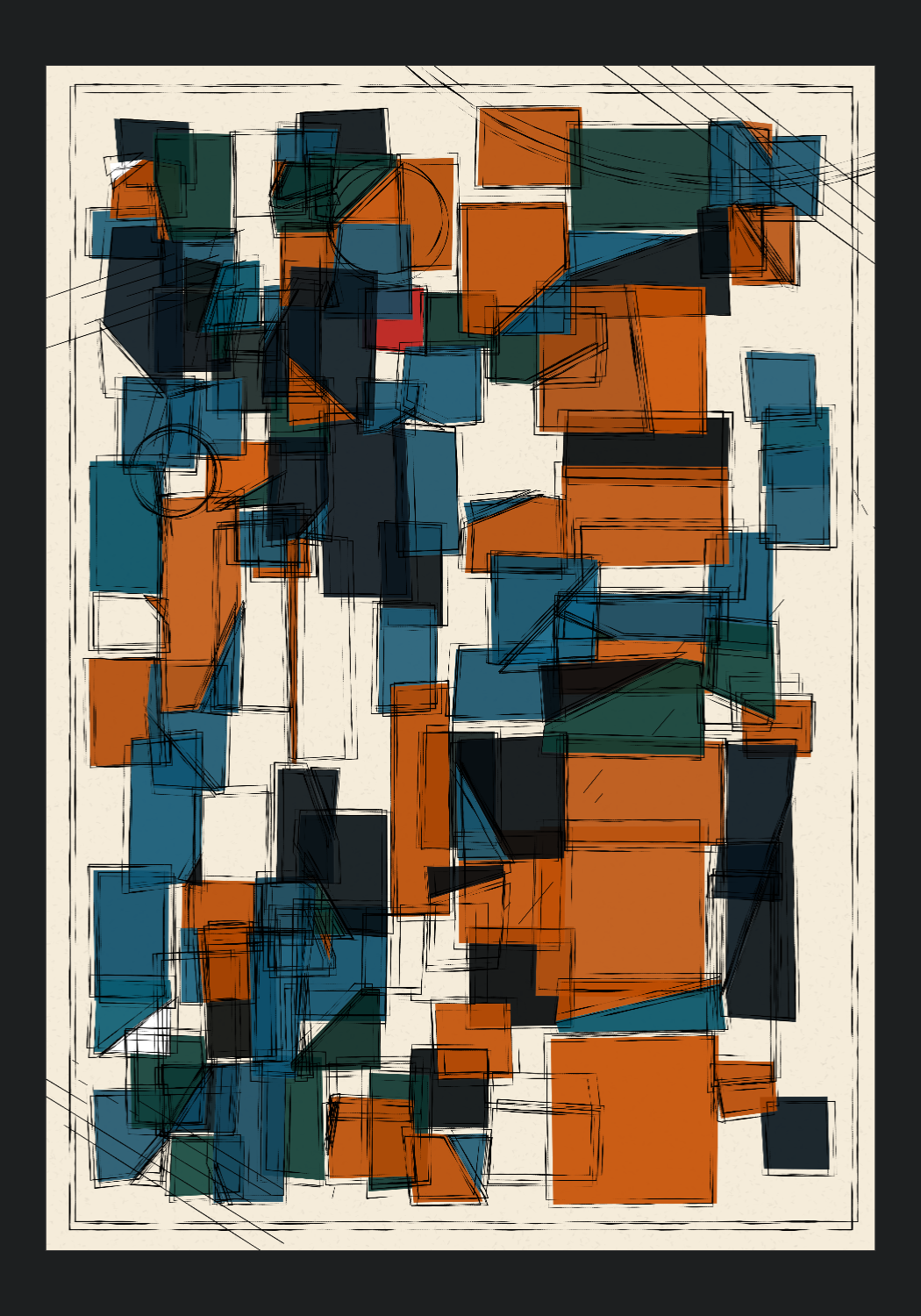 Sketch Block #57 static NFT preview