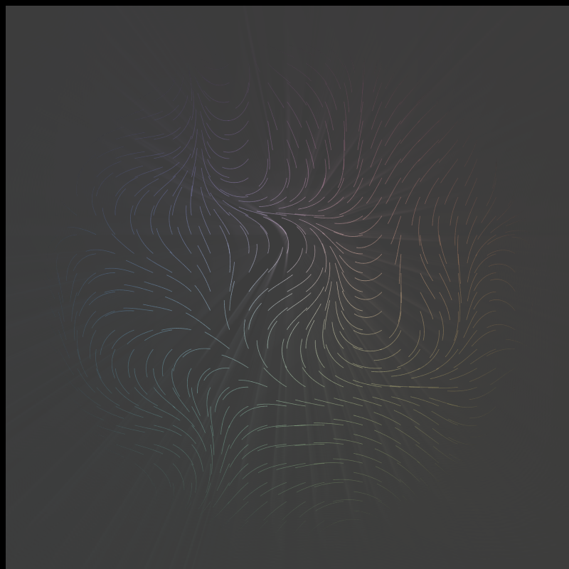 Generative Abstract Flow #5 static token preview