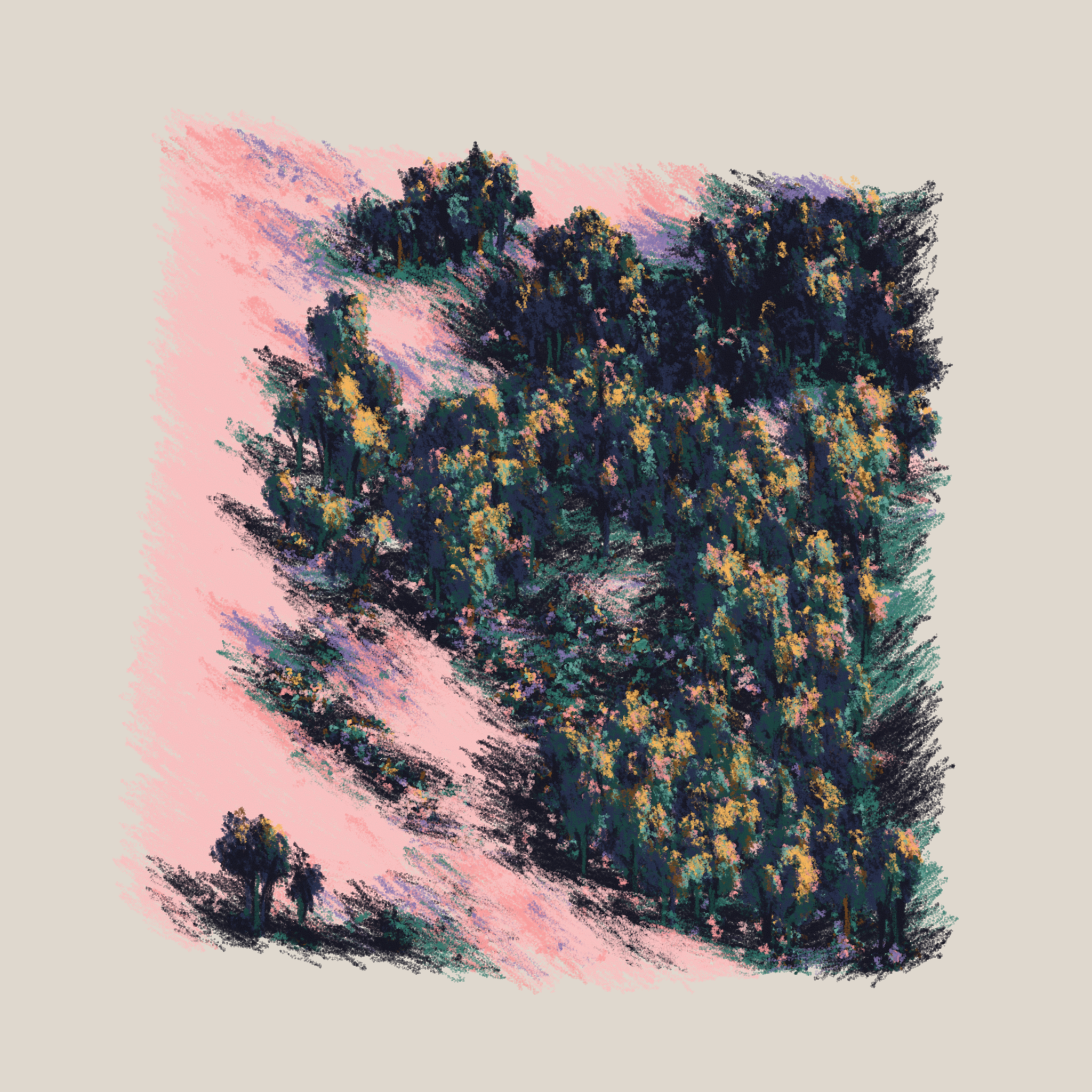 Eucalyptus and Sagebrush #54 static NFT preview