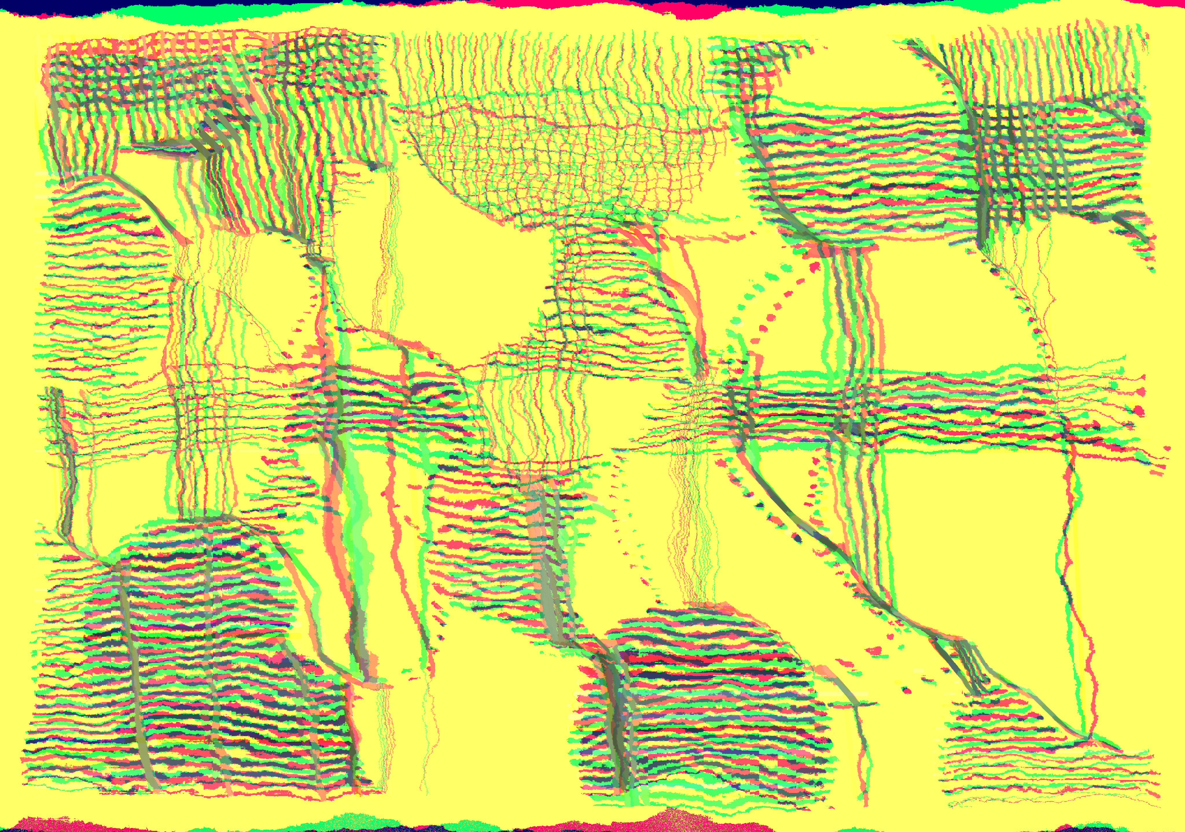 Thread Cascade #73 static NFT preview