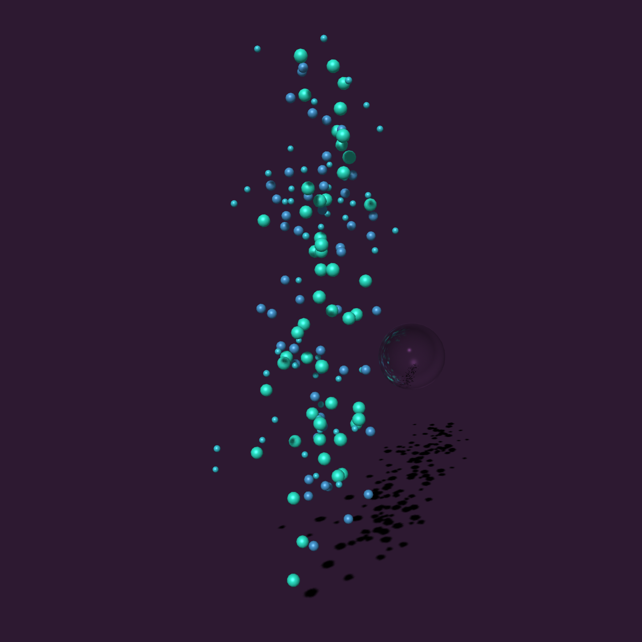 Ephemeral Fountain v1.0 #185 static NFT preview