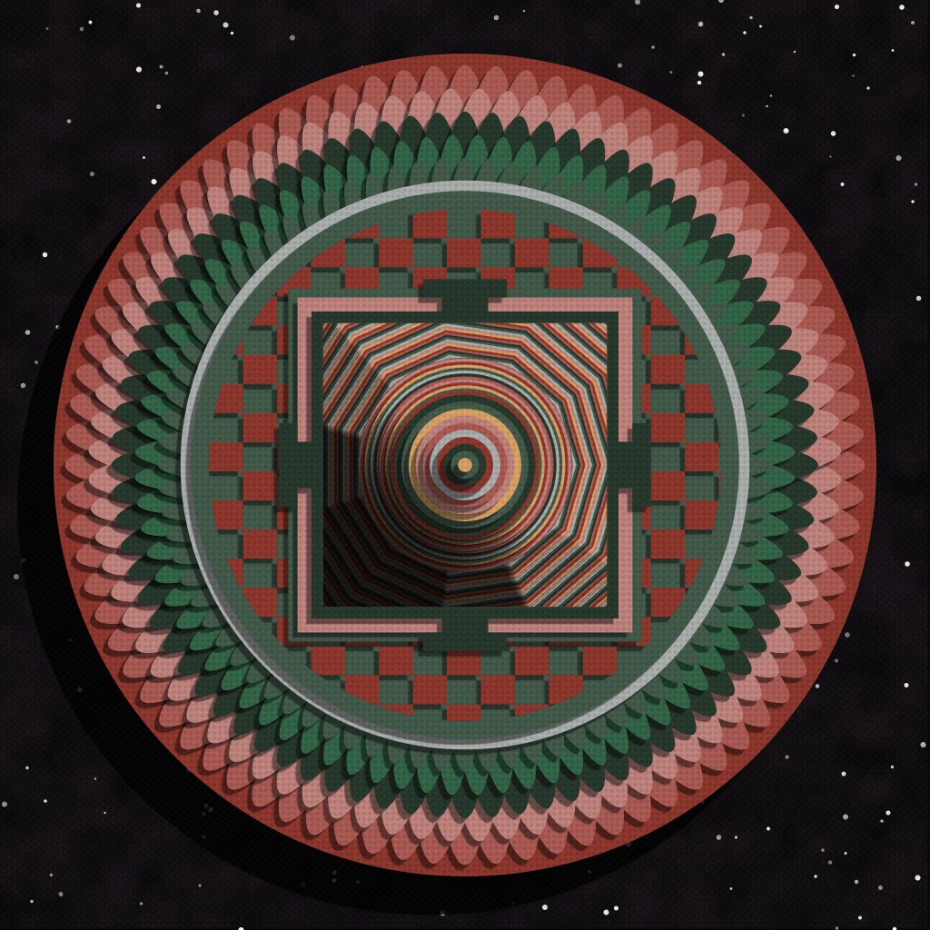 Paper Mandala #13 static token preview