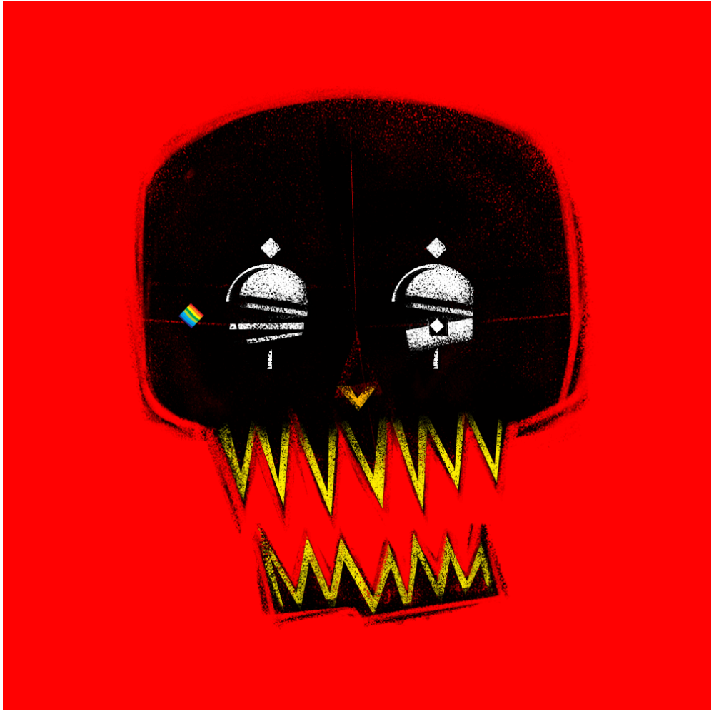 XSkull #128 static NFT preview