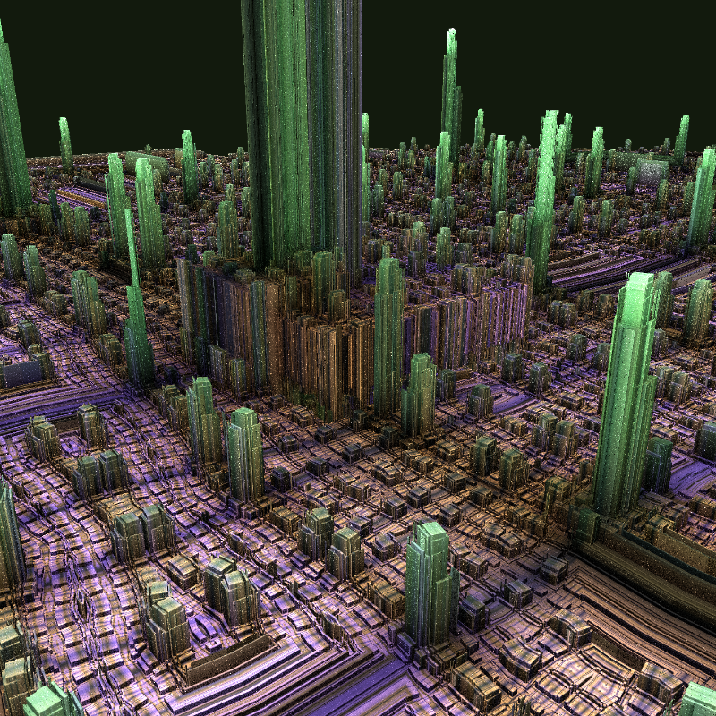 Alien Cities #133 static NFT preview