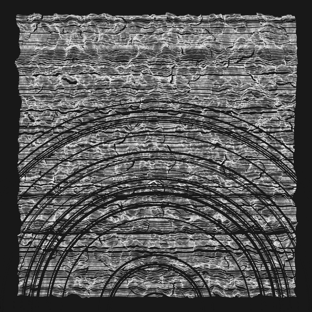 Sedimentarias: Algorithmic Study #72 static NFT preview
