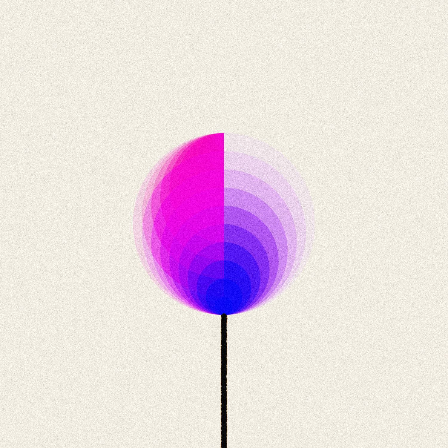 Fx(hash) Generative Birthday Candle #160 static token preview