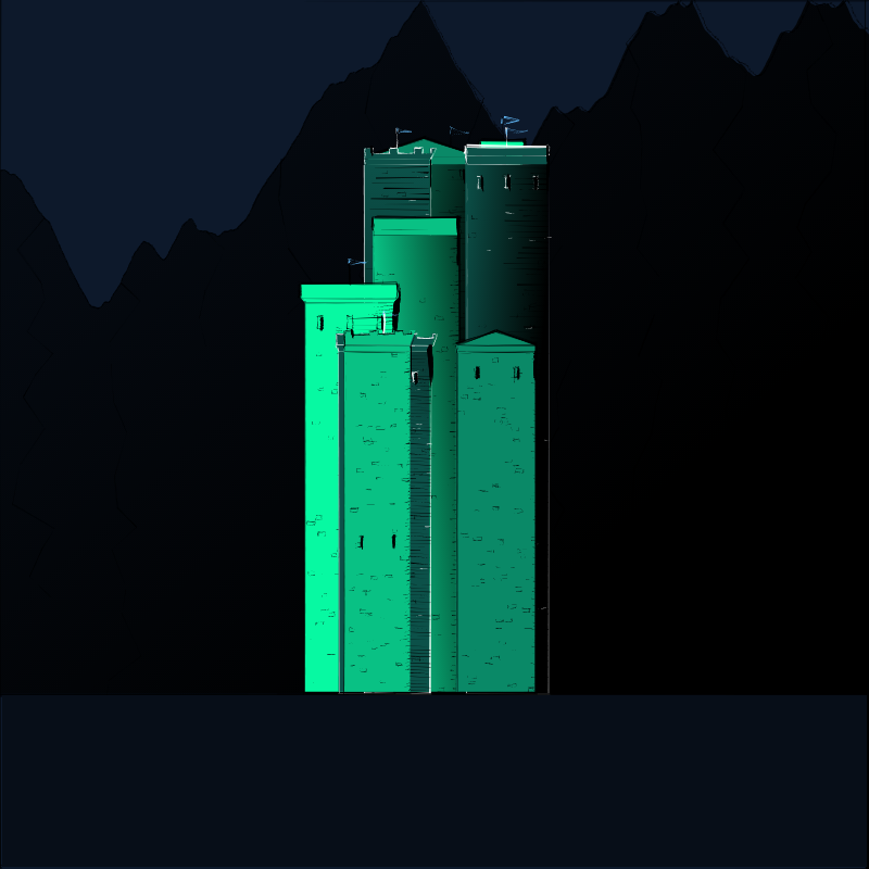 The Fortress II #348 static NFT preview