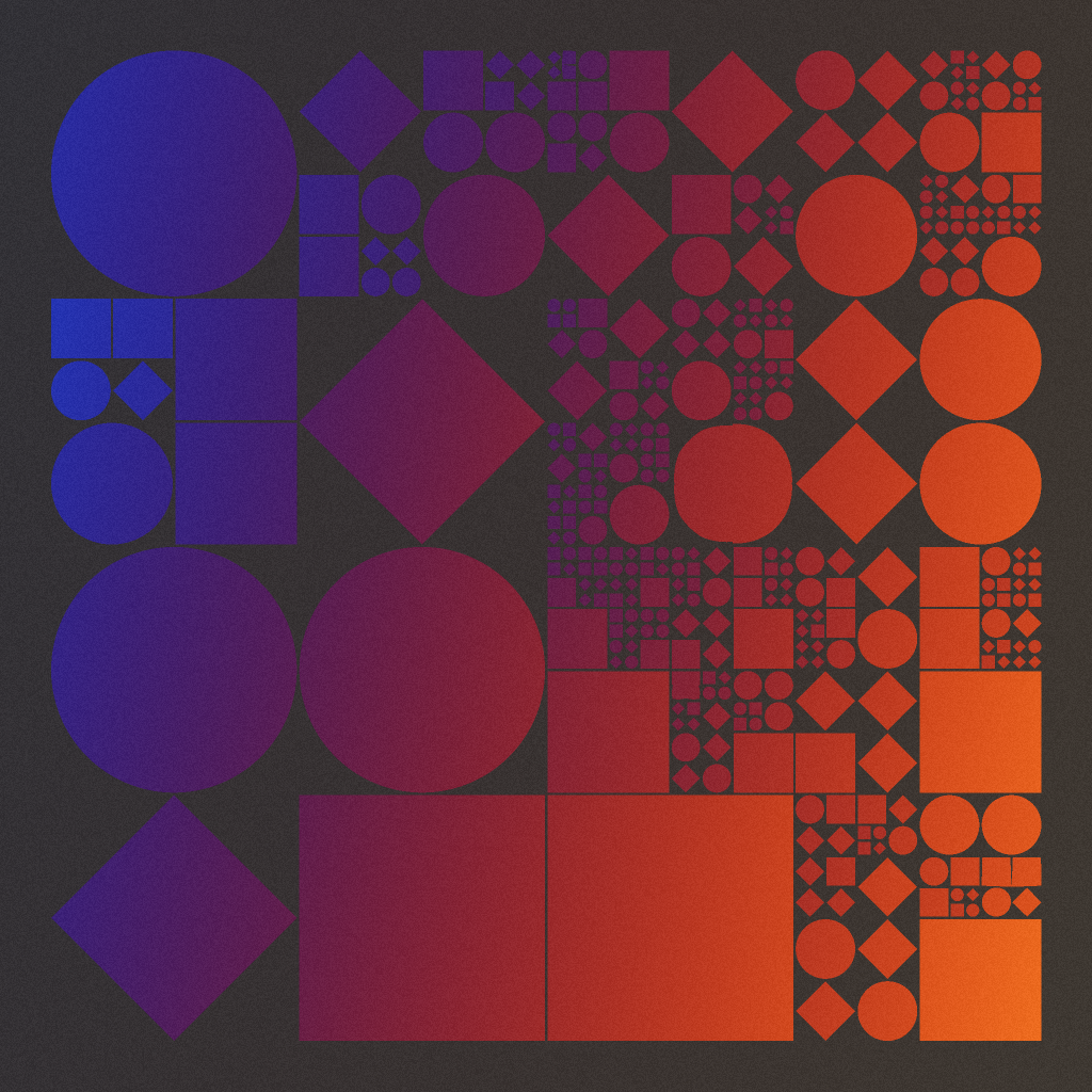 Grid Subdivision I #212 static NFT preview