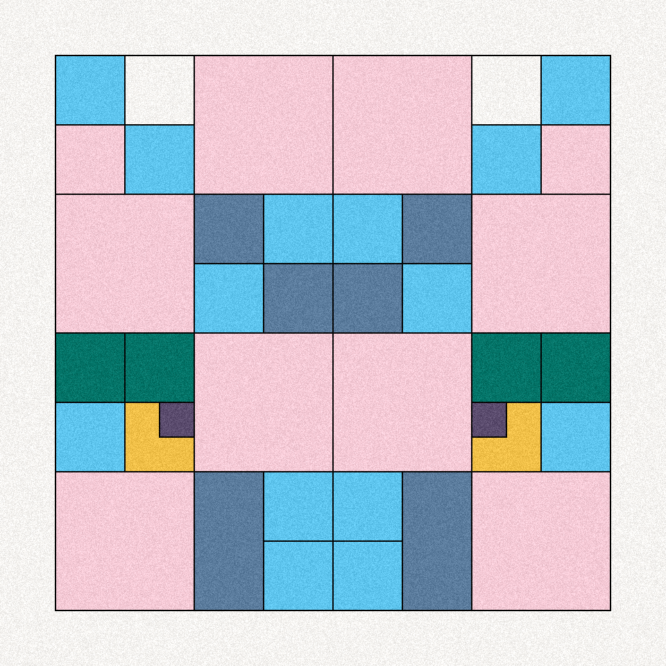 Pixel Blots #34 static NFT preview