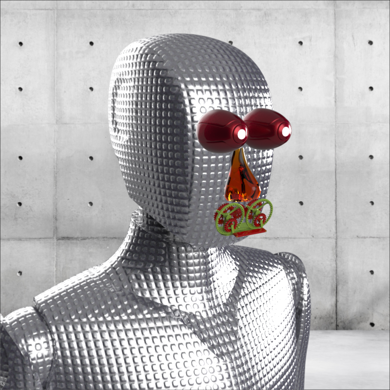 FXHASH ROBO AVATAR collection 1st sale #30 static token preview
