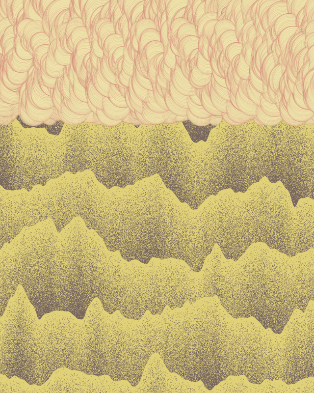 Clouds over the Mountains #207 static token preview