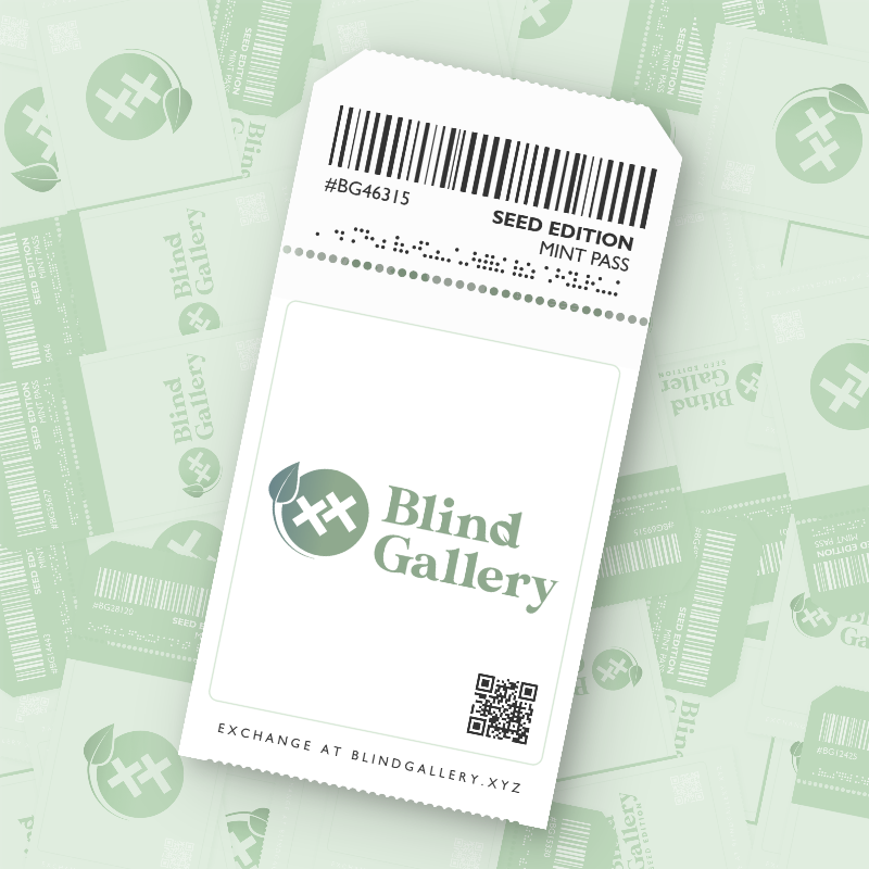 Blind Gallery Mint Pass (Seed Edition) #756 static NFT preview