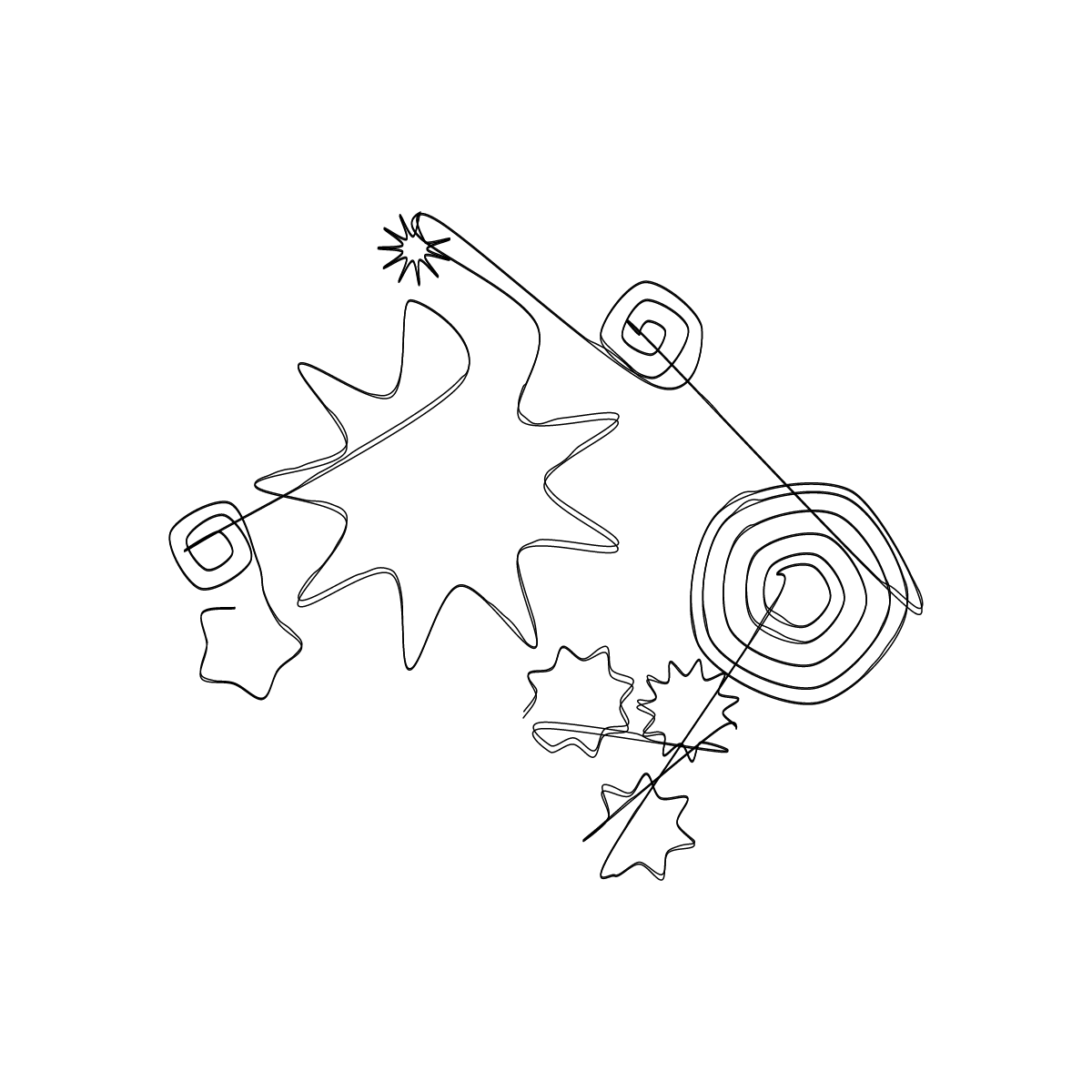 Astro Doodles #100 static NFT preview