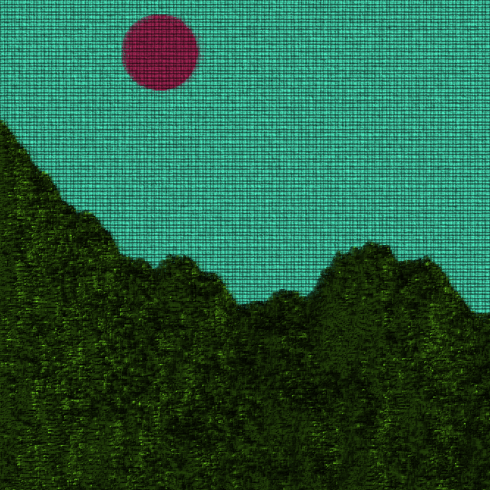 Classic generative landscape V2 #39 static token preview