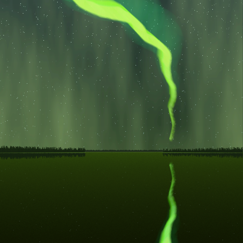 Aurora Borealis #62 static token preview