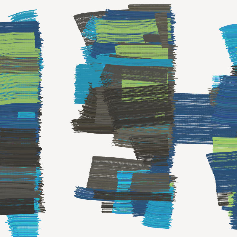 Raked Strokes #6 static NFT preview