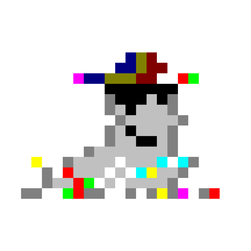 Win95 Larvas #44 static NFT preview