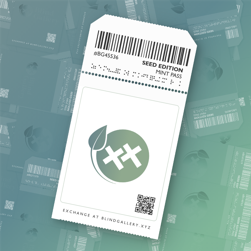 Blind Gallery Mint Pass (Seed Edition) #211 static NFT preview