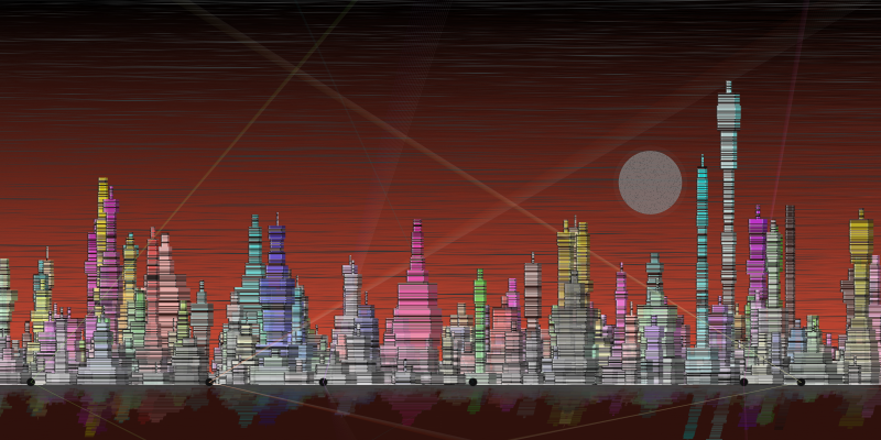 Fictional Cityscapes #83 static token preview