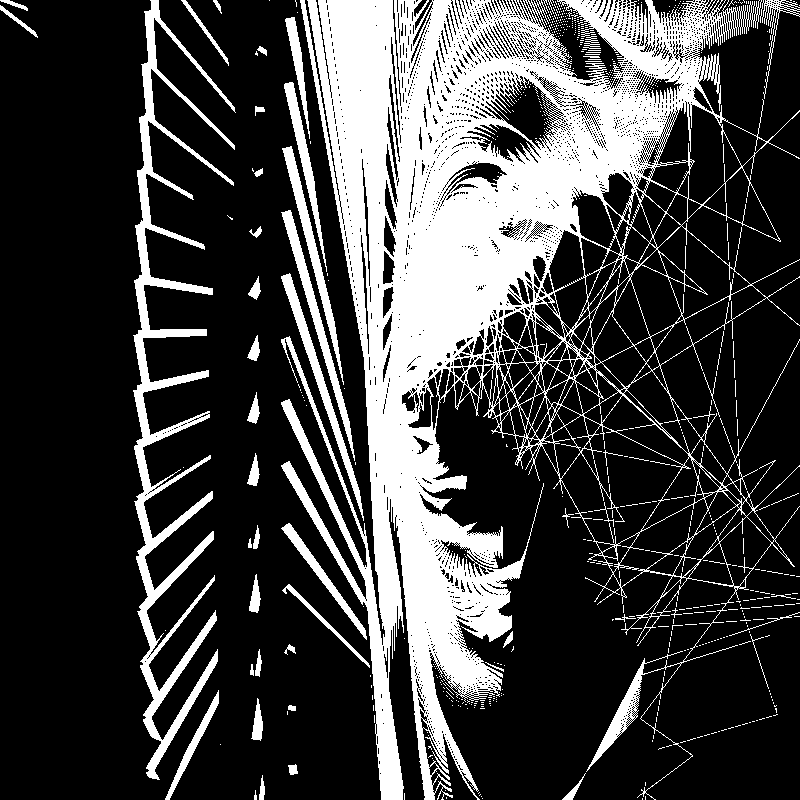 p5.js Descending a Staircase #44 static token preview
