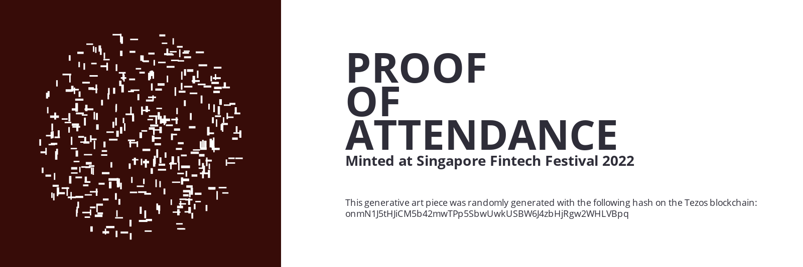 SFF2022 Proof of Attendance Token #1253 static token preview