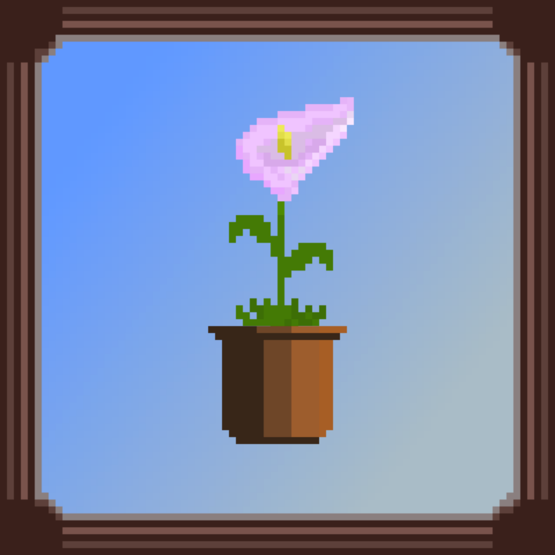 Nothing But Flowers #218 static NFT preview