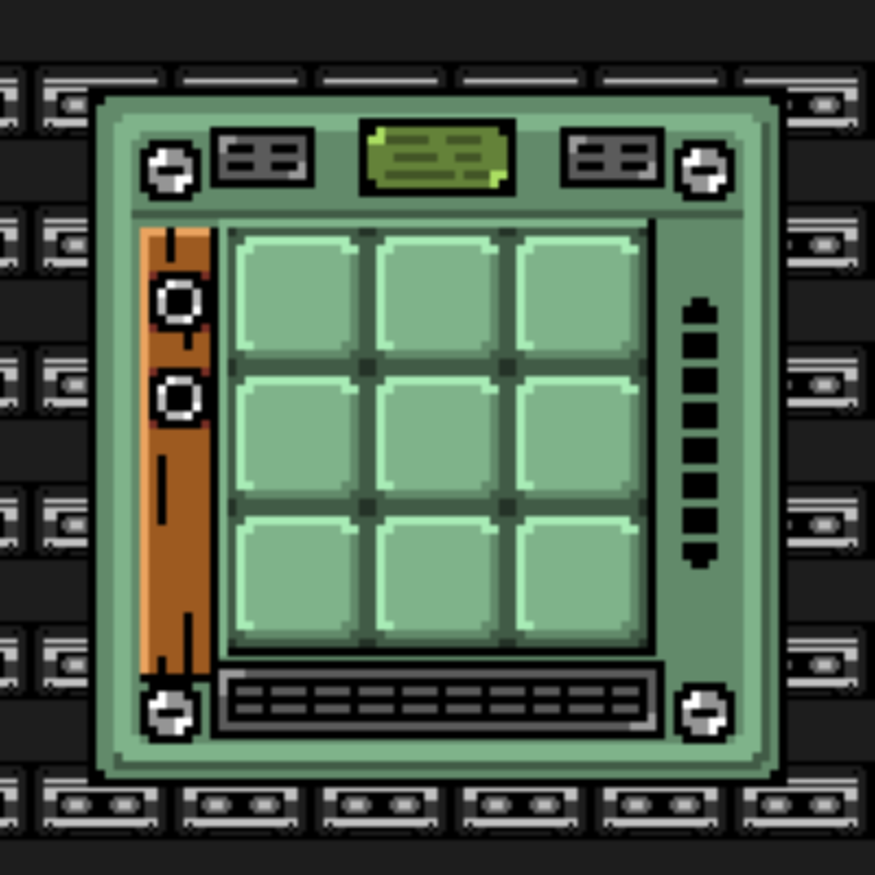 generated numpad drumpad #133 static token preview