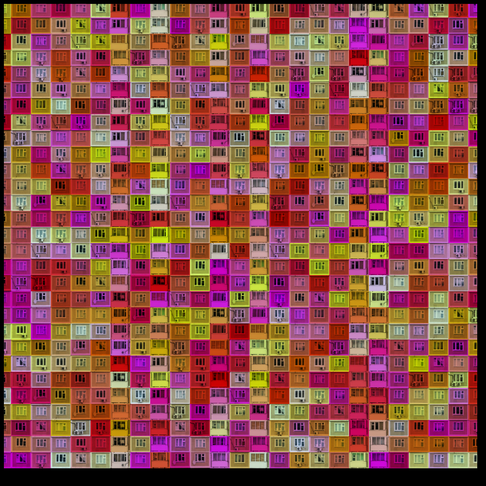 colorized-high-rise-building #54 static NFT preview