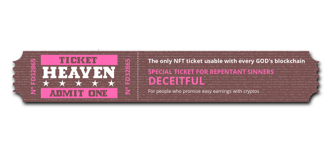 Ticket to Heaven #50 static token preview
