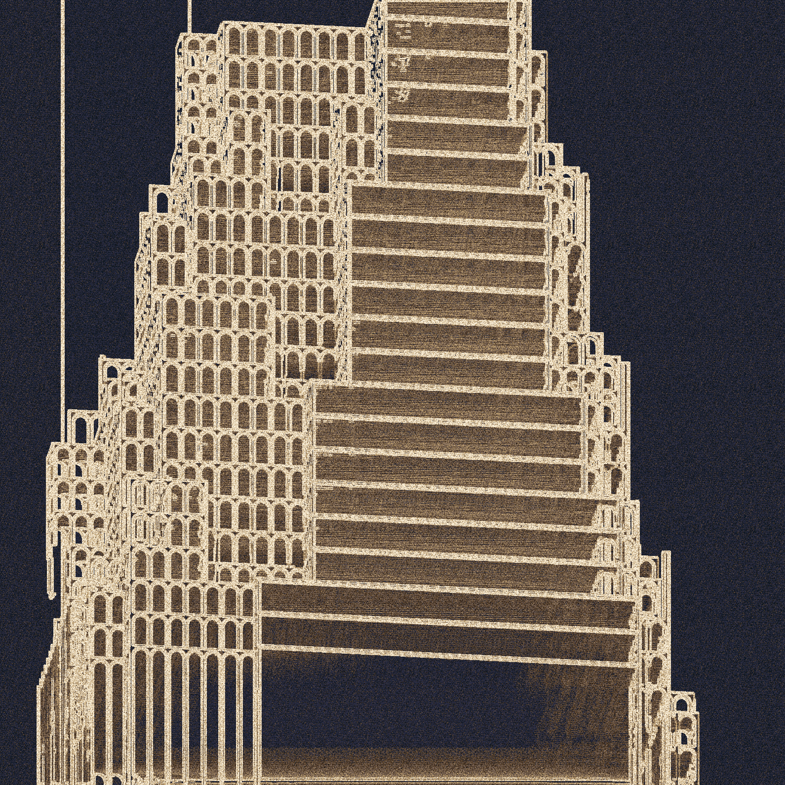Brutalist #382 static NFT preview