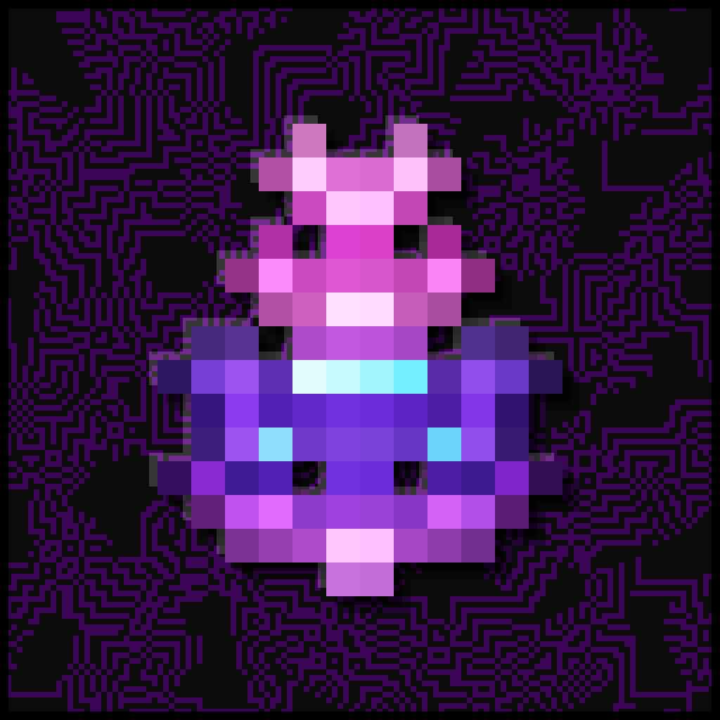 Pixel Spaceships Solos #231 static NFT preview