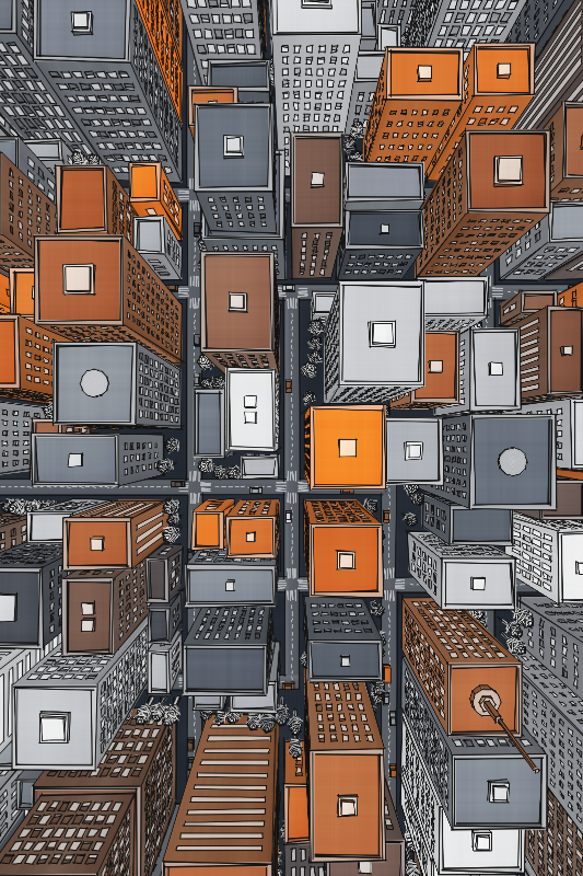 Dencity #743 static NFT preview