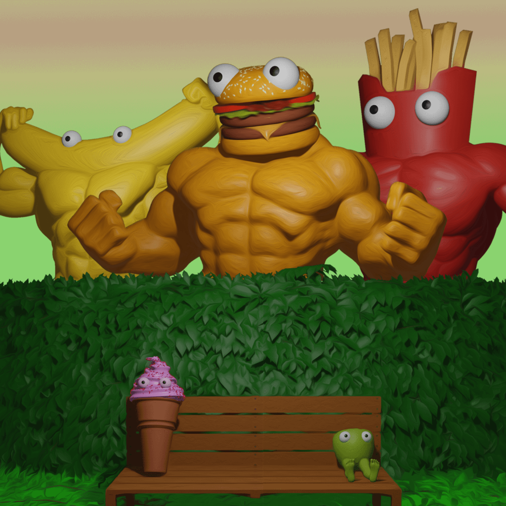 Buff Bois #185 static token preview