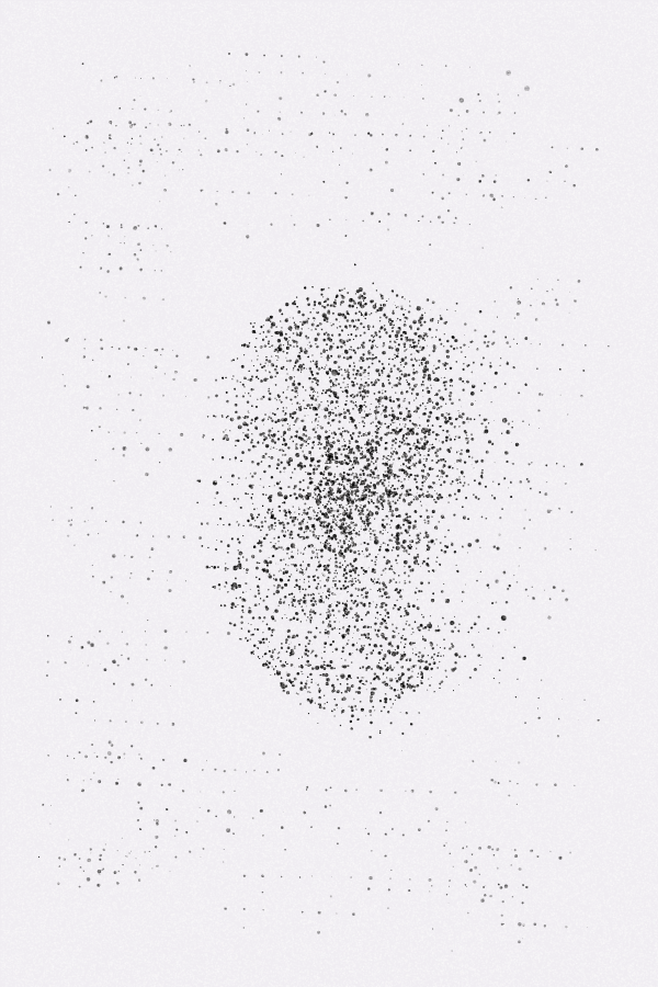 Stippled Sketch #256 static NFT preview