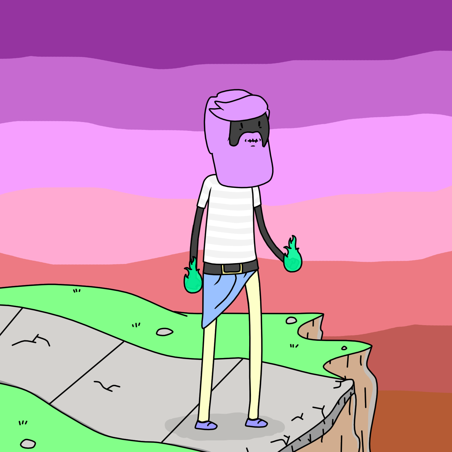 Tezumie #1417 static NFT preview