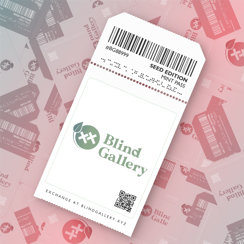 Blind Gallery Mint Pass (Seed Edition) #116 static NFT preview