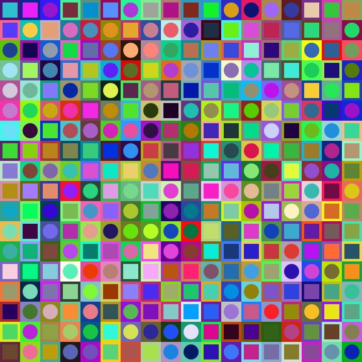 Square Dot Composition #414 static NFT preview