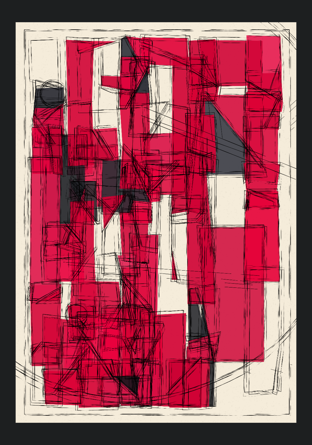 Sketch Block #48 static NFT preview