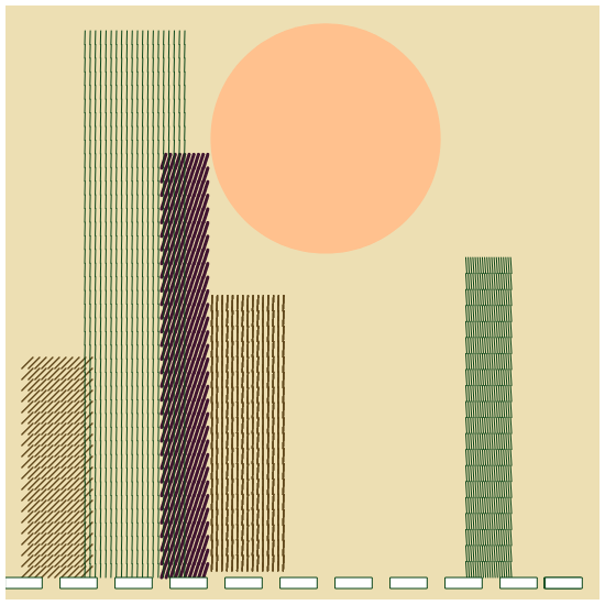 The city of abstractions #91 static token preview
