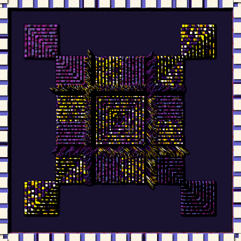 Intricate 4x4 - v2 #60 static NFT preview