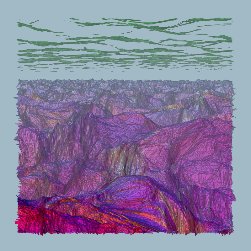 Mountain View #43 static NFT preview