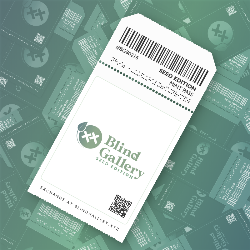 Blind Gallery Mint Pass (Seed Edition) #535 static NFT preview