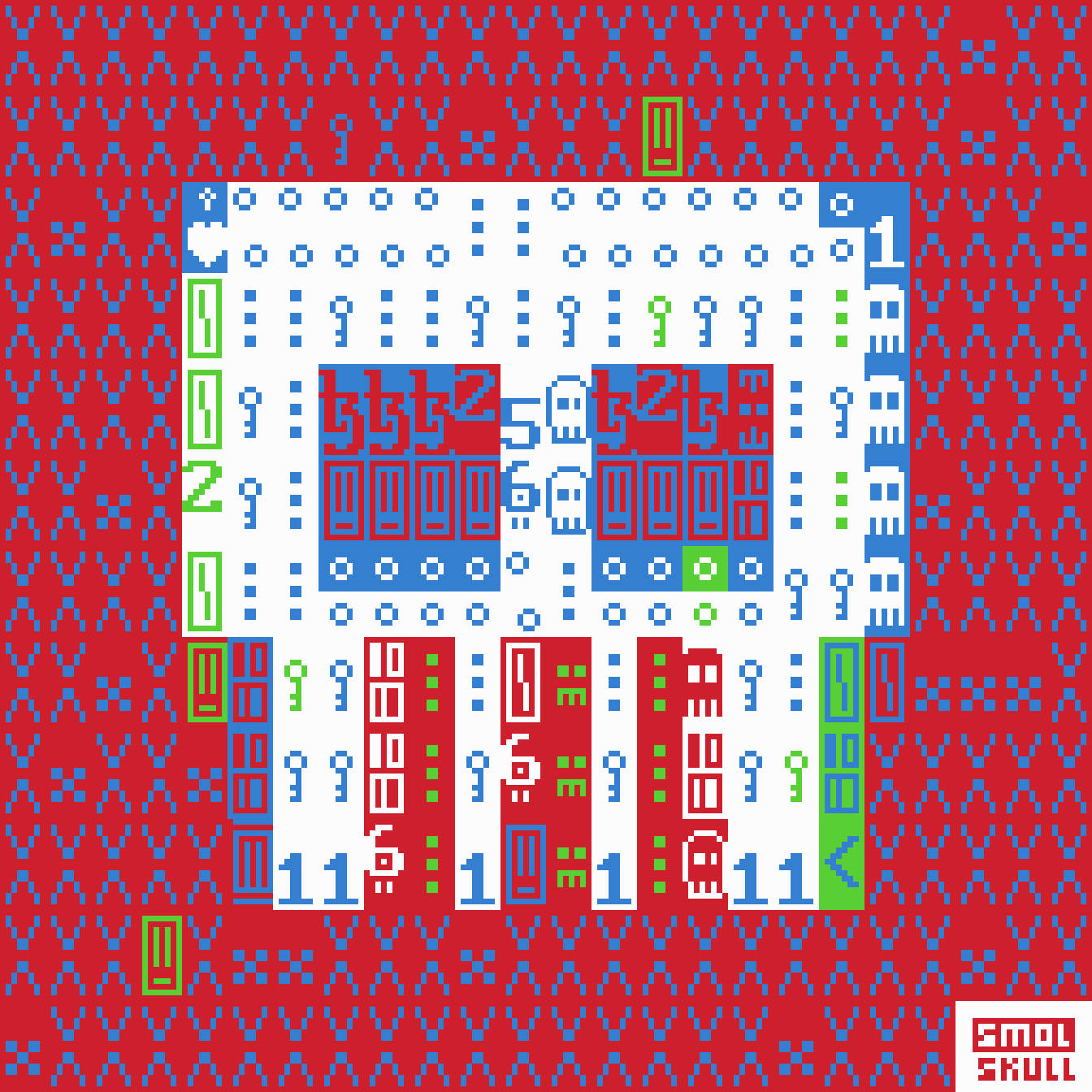 ASCII-SMOLSKULL #390 static NFT preview